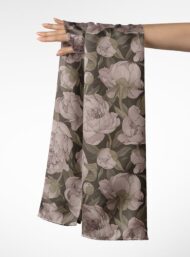 Bloom flower style with pink,green colors - Image 3
