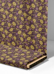 Leaf flower style with purple,yellow colors - Image 4