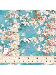 Bloom flower style with white,pink colors - Image 5