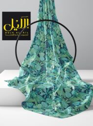 Leaf nature style with green, blue colors - Image 2