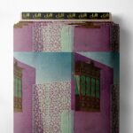 Wall others style with pink,blue colors