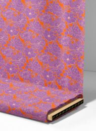 Bloom flower style with purple, orange colors - Image 4