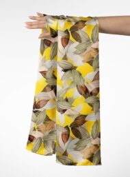 Leaf flower style with yellow,green colors - Image 3