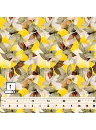 Leaf flower style with yellow,green colors - Image 5