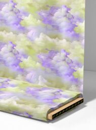 Cloud ocean and sky style with purple,green colors - Image 4