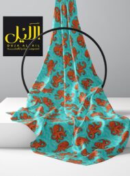 Octopus animal style with orange,blue colors - Image 2