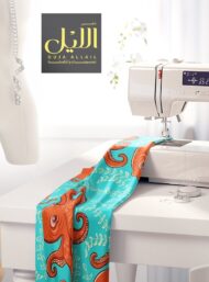 Octopus animal style with orange,blue colors - Image 7