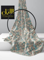 Petal flower style with green,white colors - Image 2