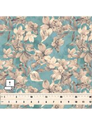 Petal flower style with green,white colors - Image 5