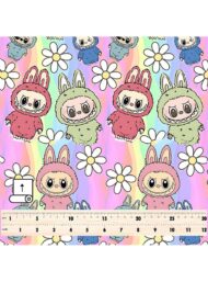 Bunny animal style with pink,blue colors - Image 5