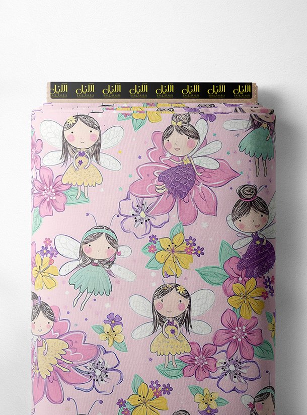 LAI01-2129_1.jpg Fairy flower style with pink,yellow colors - Image 1