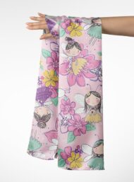 Fairy flower style with pink,yellow colors - Image 3