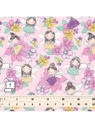 Fairy flower style with pink,yellow colors - Image 5
