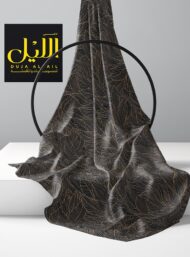 Leaf nature style with black, brown colors - Image 2