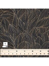 Leaf nature style with black, brown colors - Image 5