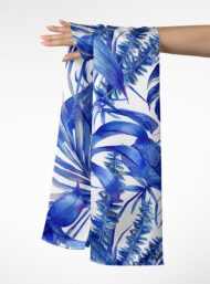 Leaf nature style with blue colors - Image 3