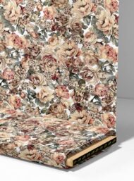 Rose flower style with pink,green colors - Image 4