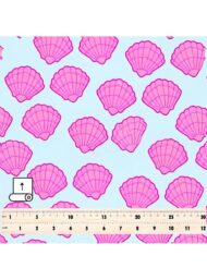 Shell nature style with pink, blue colors - Image 5