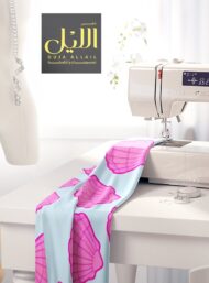 Shell nature style with pink, blue colors - Image 7