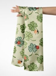 Leaf nature style with green,red colors - Image 3