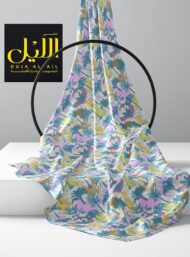 Palm nature style with blue,yellow colors - Image 2