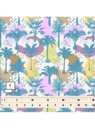 Palm nature style with blue,yellow colors - Image 5