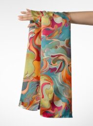 Color abstract style with orange,blue colors - Image 3