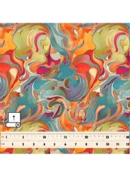 Color abstract style with orange,blue colors - Image 5