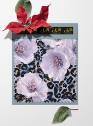 Petal flower style with pink,black colors - Image 6