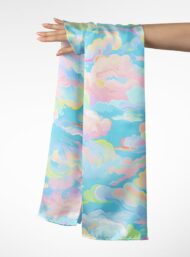 Cloud ocean and sky style with blue,white colors - Image 3