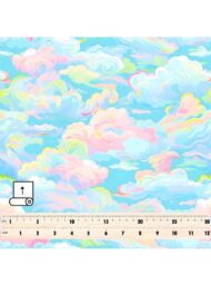 Cloud ocean and sky style with blue,white colors - Image 5