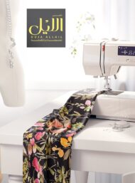 Leaf flower style with pink,green colors - Image 7