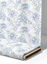 Petal flower style with white, blue colors - Image 4