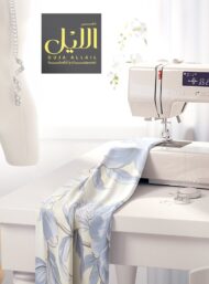 Petal flower style with white, blue colors - Image 7