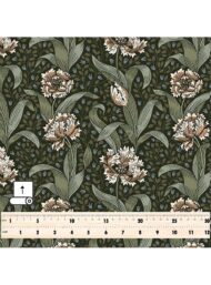 Bloom flower style with green,brown colors - Image 5