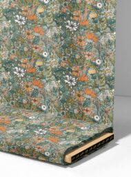 Leaf flower style with green,orange colors - Image 4