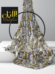 Petal flower style with yellow,grey colors - Image 2