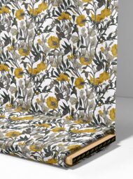 Petal flower style with yellow,grey colors - Image 4