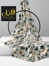 Petal flower style with blue,green colors - Image 2