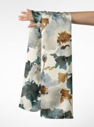 Petal flower style with blue,green colors - Image 3