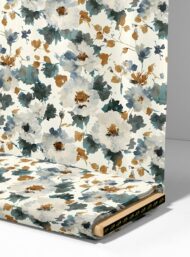 Petal flower style with blue,green colors - Image 4