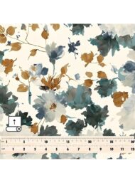 Petal flower style with blue,green colors - Image 5