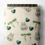 Bunny others style with green,white colors