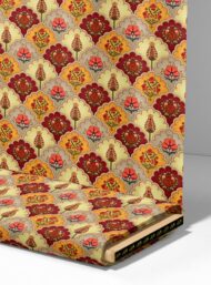 Leaf flower style with red,yellow colors - Image 4