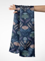 Petal flower style with blue,pink colors - Image 3