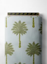 Palm nature style with green,yellow colors