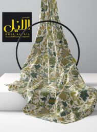 Leaf flower style with green,yellow colors - Image 2