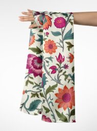 Petal flower style with pink,green colors - Image 3