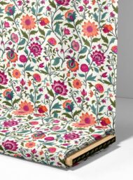 Petal flower style with pink,green colors - Image 4