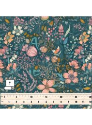 Petal flower style with pink,green colors - Image 5